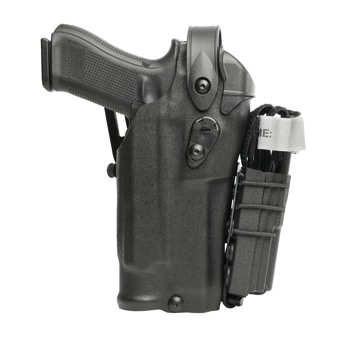 Negative Cant Plate Equipment Mount (NCP-E) with Evolution Universal TQ Holder and 3"x8" WoundClot