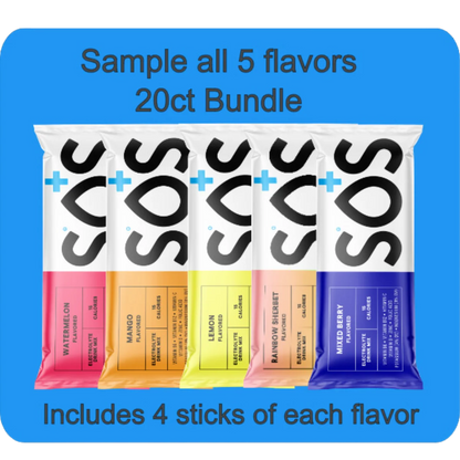 SOS Electrolyte Packet Bundle - Variety 20ct